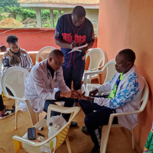 Campagne de sensibilisation et de dépistage des maladies cardiovasculaires – 30 Juillet 2022 – METAP/BAFOU/NKONGNI/OUEST/CAMEROUN